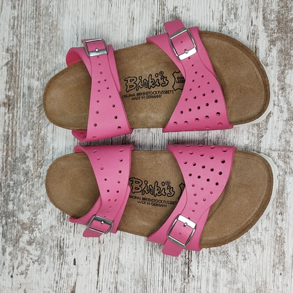 🟪NIB Sz 36 Birkenstock Birki's Pink Freeport Slide Sandal - Picture 6 of 16